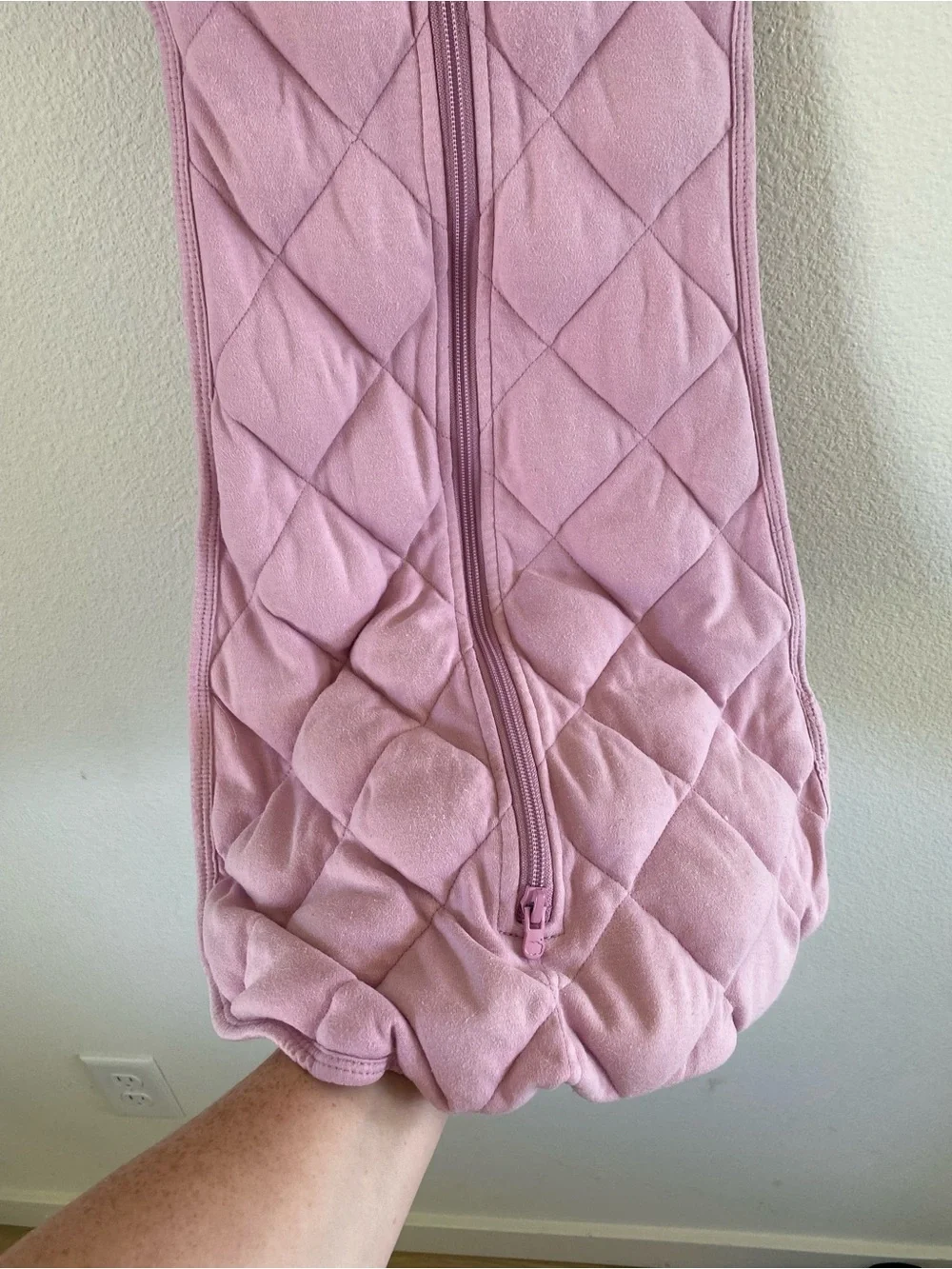 Dreamland Weighted Transition Swaddle - Misty Mauve